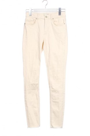 Γυναικείο Τζίν ONLY, Μέγεθος XS, Χρώμα Εκρού, Τιμή 11,99 €
