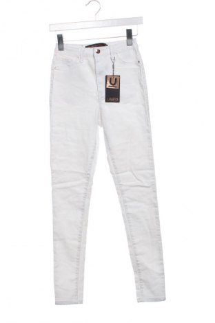 Γυναικείο Τζίν Premium Denim, Μέγεθος XXS, Χρώμα Λευκό, Τιμή 18,99 €