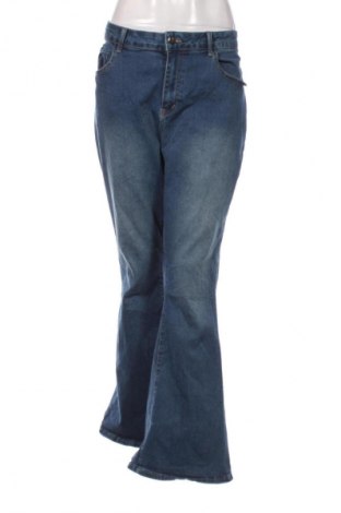 Dámske džínsy  SHEIN, Veľkosť 3XL, Farba Modrá, Cena  14,95 €