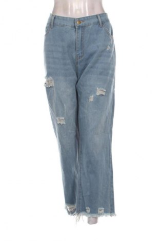 Γυναικείο Τζίν Unbranded, Μέγεθος XXL, Χρώμα Μπλέ, Τιμή 17,99 €