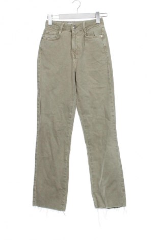 Γυναικείο Τζίν Zara, Μέγεθος XXS, Χρώμα Πράσινο, Τιμή 14,00 €