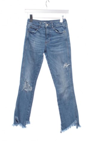 Дамски дънки Zara, Размер XXS, Цвят Син, Цена 14,00 €