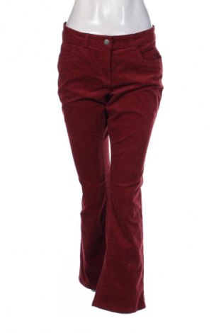 Γυναικείο κοτλέ παντελόνι Bpc Bonprix Collection, Μέγεθος M, Χρώμα Κόκκινο, Τιμή 6,99 €