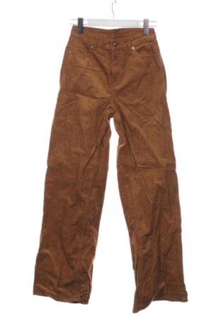 Dámské manšestráky  H&M Divided, Velikost XS, Barva Hnědá, Cena  419,00 Kč