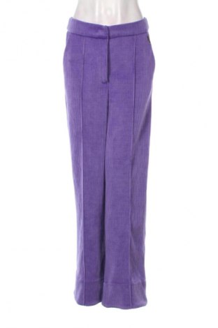 Pantaloni de velvet de femei Harper & Yve, Mărime M, Culoare Mov, Preț 92,99 Lei