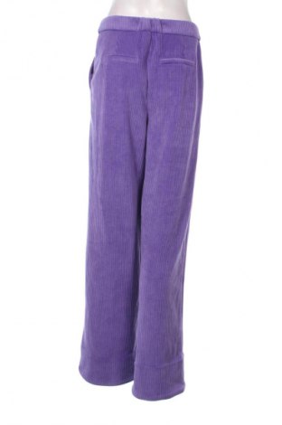 Pantaloni de velvet de femei Harper & Yve, Mărime M, Culoare Mov, Preț 92,99 Lei