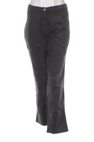 Γυναικείο κοτλέ παντελόνι Helena Vera, Μέγεθος XL, Χρώμα Γκρί, Τιμή 28,99 €