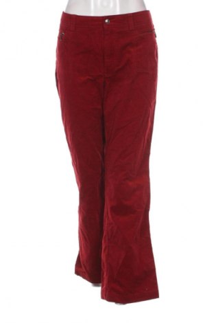 Γυναικείο κοτλέ παντελόνι Mac, Μέγεθος L, Χρώμα Κόκκινο, Τιμή 11,99 €