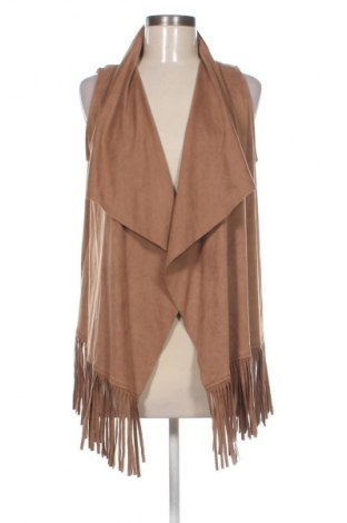 Дамски елек Bershka, Размер M, Цвят Кафяв, Цена 9,20 €