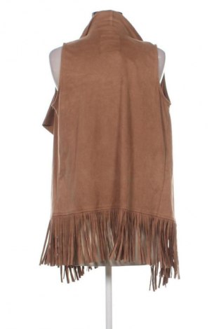 Дамски елек Bershka, Размер M, Цвят Кафяв, Цена 9,20 €