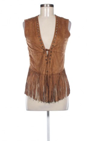 Γυναικείο γιλέκο Clockhouse, Μέγεθος S, Χρώμα Καφέ, Τιμή 9,99 €