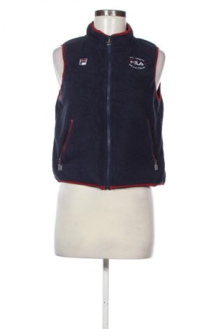 Γυναικείο γιλέκο FILA, Μέγεθος S, Χρώμα Μπλέ, Τιμή 30,99 €