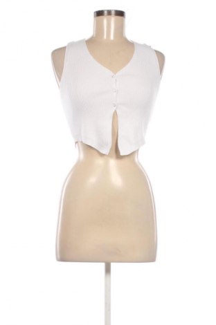 Γυναικείο γιλέκο Fb Sister, Μέγεθος S, Χρώμα Λευκό, Τιμή 5,02 €