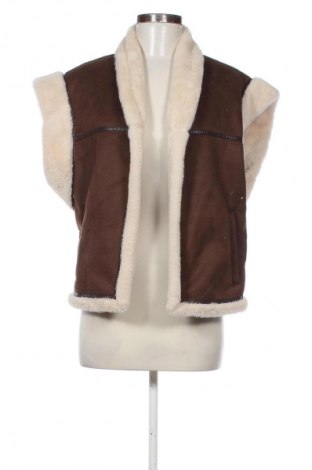 Vestă de femei Loavies, Mărime XS, Culoare Maro, Preț 196,99 Lei