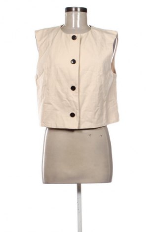 Γυναικείο γιλέκο Mango, Μέγεθος L, Χρώμα Εκρού, Τιμή 13,99 €