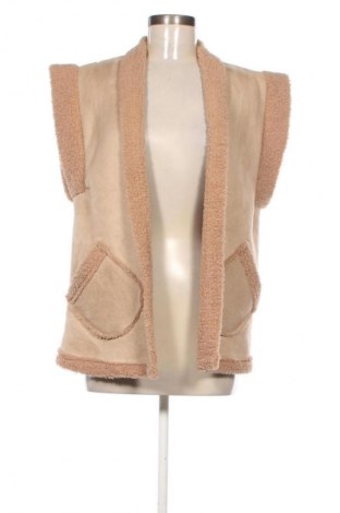 Vestă de femei New Sensation, Mărime L, Culoare Bej, Preț 151,99 Lei