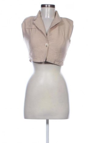 Damska kamizelka SHEIN, Rozmiar XS, Kolor Beżowy, Cena 107,17 zł