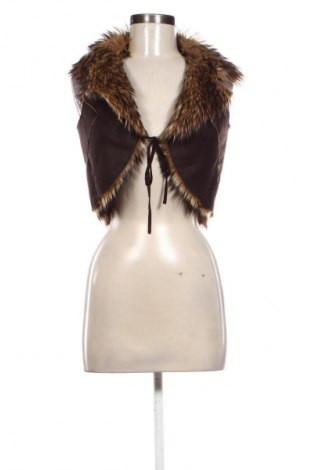 Γυναικείο γιλέκο Unbranded, Μέγεθος XS, Χρώμα Καφέ, Τιμή 11,99 €