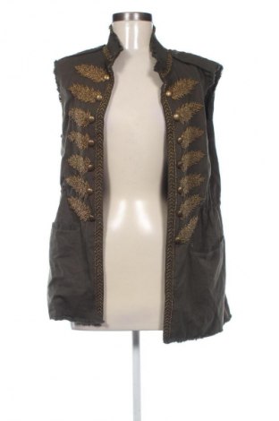 Дамски елек Zara, Размер S, Цвят Зелен, Цена 12,27 €