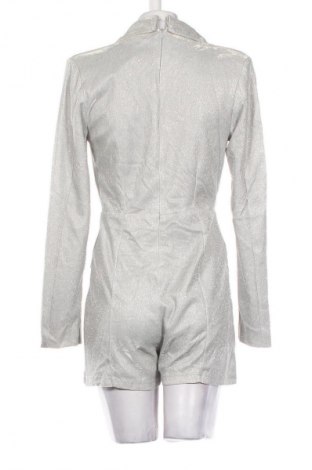 Női rövid overál Amisu, Méret M, Szín Ezüstös, Ár 3 949 Ft