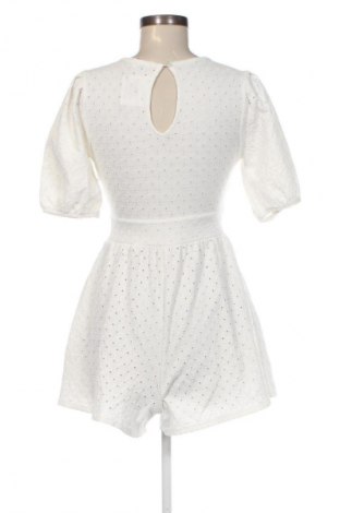 Дамски къс гащеризон Clockhouse, Размер S, Цвят Бял, Цена 6,13 €