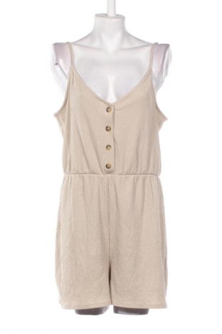 Women's short jumpsuit H&M, Μέγεθος XL, Χρώμα  Μπέζ, Τιμή 7,99 €