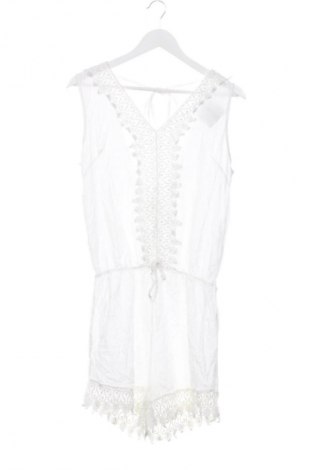 Damski krótki kombinezon Unbranded, Rozmiar XS, Kolor Biały, Cena 68,90 zł