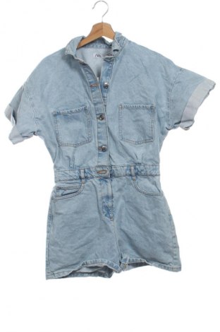 Women's short jumpsuit Zara, Μέγεθος M, Χρώμα Μπλέ, Τιμή 20,99 €