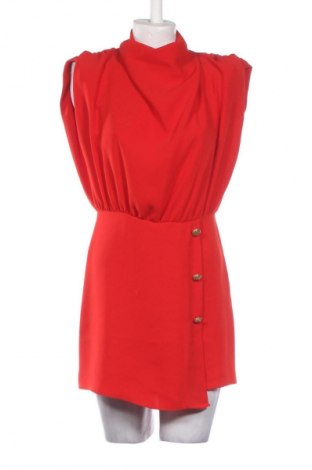 Salopetă scurtă de damă Zara, Mărime S, Culoare Roșu, Preț 107,99 Lei