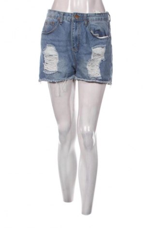 Női rövidnadrág Boohoo, Méret M, Szín Kék, Ár 2 389 Ft