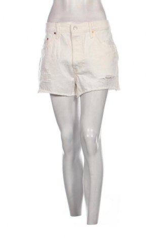 Γυναικείο κοντό παντελόνι Levi's, Μέγεθος XL, Χρώμα Λευκό, Τιμή 25,00 €