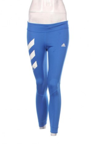 Γυναικείο κολάν Adidas, Μέγεθος S, Χρώμα Μπλέ, Τιμή 17,00 €