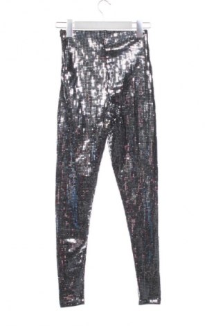 Γυναικείο κολάν Gaia Gaia, Μέγεθος XS, Χρώμα Ασημί, Τιμή 11,99 €