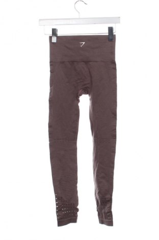 Dámské legíny  Gymshark, Velikost XXS, Barva Hnědá, Cena  329,00 Kč