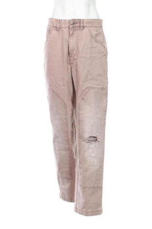 Дамски панталон Bershka, Размер M, Цвят Бежов, Цена 14,77 €