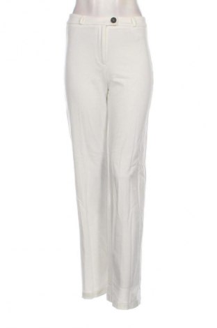 Pantaloni de femei Bershka, Mărime S, Culoare Alb, Preț 91,99 Lei