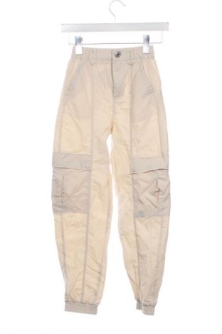 Dámské kalhoty  Bershka, Velikost XXS, Barva Béžová, Cena  419,00 Kč