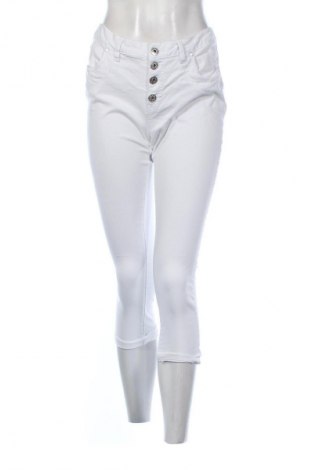 Γυναικείο παντελόνι Denim 1982, Μέγεθος L, Χρώμα Λευκό, Τιμή 15,00 €