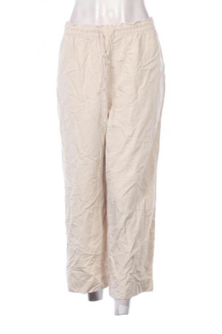Damskie spodnie H&M, Rozmiar XL, Kolor Beżowy, Cena 78,99 zł