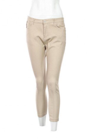 Дамски панталон M.Sara, Размер M, Цвят Бежов, Цена 15,00 €