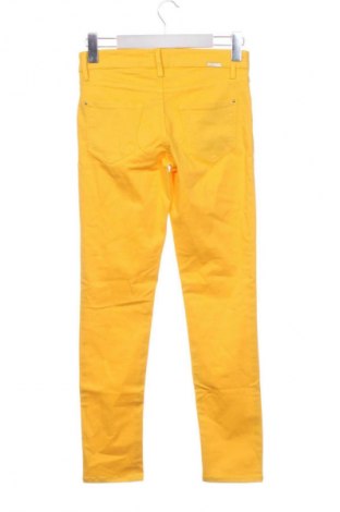 Damskie spodnie Massimo Dutti, Rozmiar S, Kolor Żółty, Cena 169,60 zł