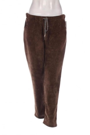 Γυναικείο παντελόνι NEW COLLECTION, Μέγεθος XL, Χρώμα Καφέ, Τιμή 18,99 €