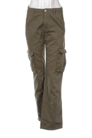 Γυναικείο παντελόνι Pull&Bear, Μέγεθος S, Χρώμα Πράσινο, Τιμή 15,00 €