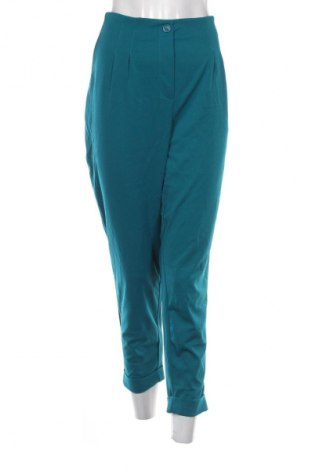 Pantaloni de femei Terranova, Mărime L, Culoare Albastru, Preț 91,99 Lei