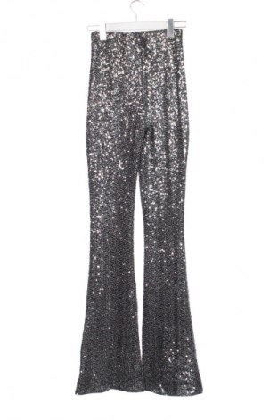 Дамски панталон UNFOLLOWED, Размер XXS, Цвят Сребрист, Цена 73,11 €