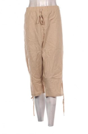 Dámské kalhoty  Unbranded, Velikost 3XL, Barva Béžová, Cena  439,00 Kč