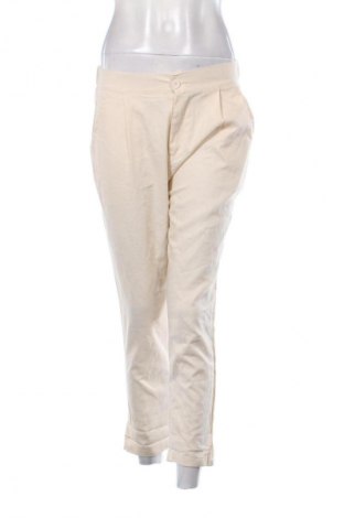 Γυναικείο παντελόνι Unbranded, Μέγεθος S, Χρώμα Εκρού, Τιμή 8,99 €