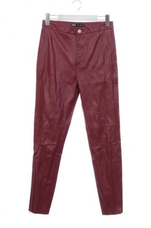 Dámské kalhoty  Zara, Velikost M, Barva Červená, Cena  269,00 Kč