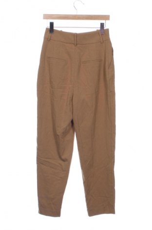 Damskie spodnie Zara, Rozmiar XS, Kolor Beżowy, Cena 72,99 zł