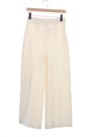 Pantaloni de femei Zara, Mărime XS, Culoare Alb, Preț 85,99 Lei